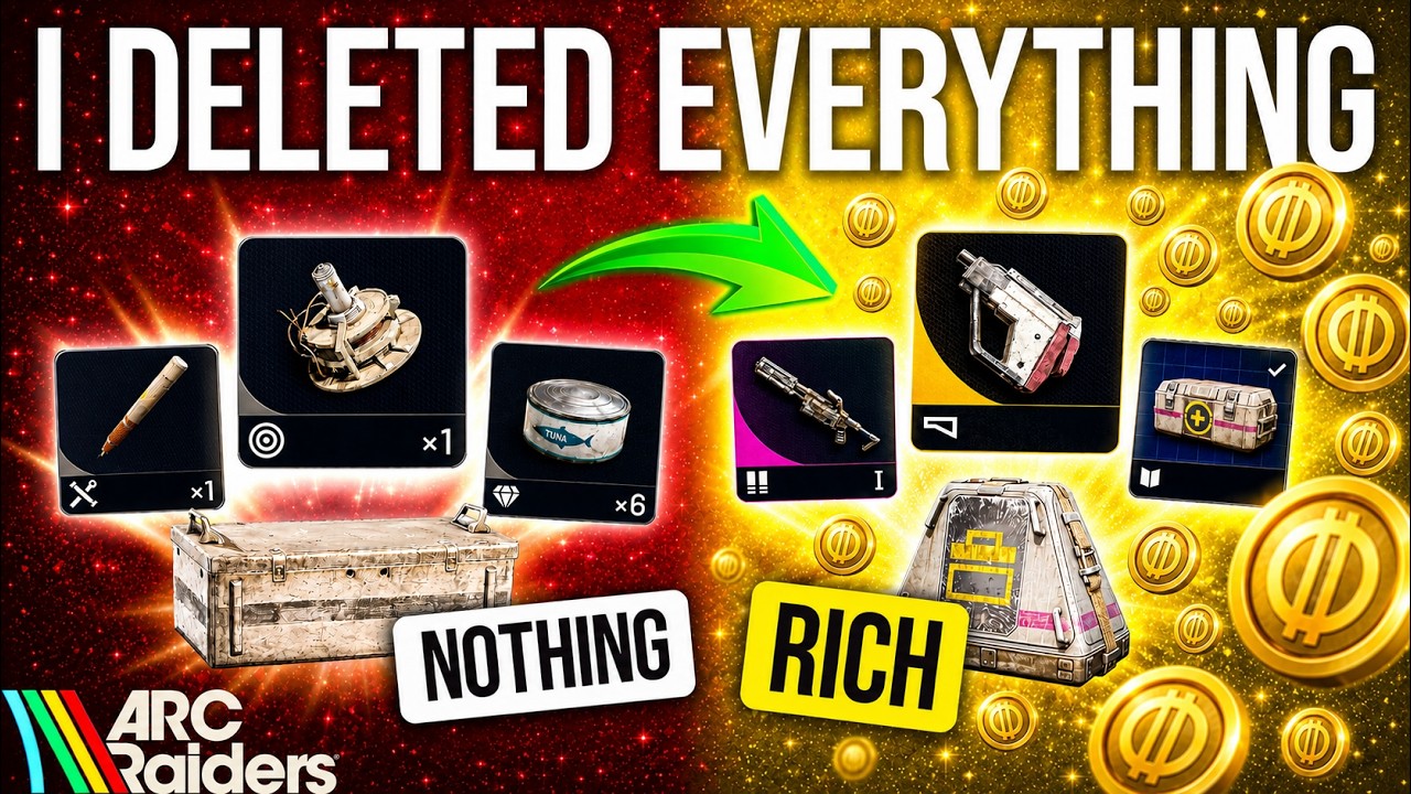I Deleted EVERYTHING&hellip; Can My 5 BEST PvE Loot Routes Rebuild My Account? (ARC Raiders)
