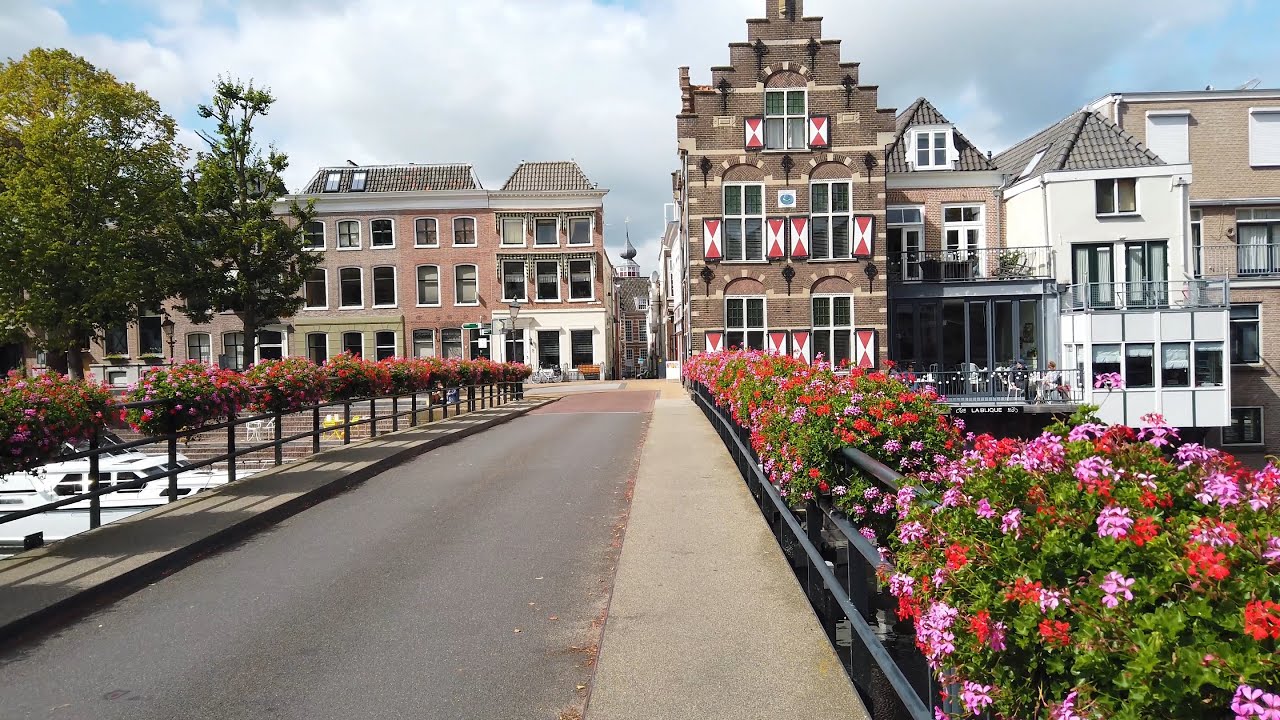 Exploring Walk in Gorinchem ⛅ | The Netherlands 4K60