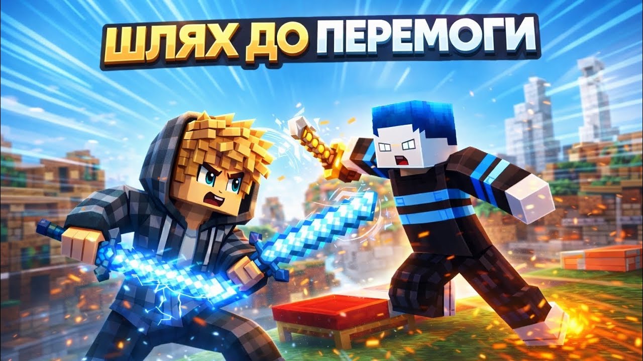 ОДИН БІЙ ---- ОДНА ПЕРЕМОГА в Minecraft