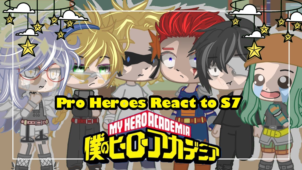 Season 6 Pro Heroes React to the Future //S7 SPOILERS//Mha //bnha //Gacha Club //10k Subs Special