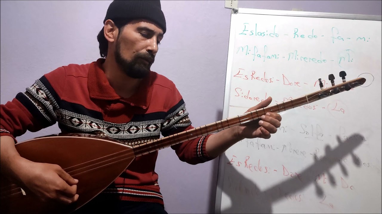 Yıldızların Altında Uzun Sap Bağlama Solfej Dersi - Ahmet SARI
