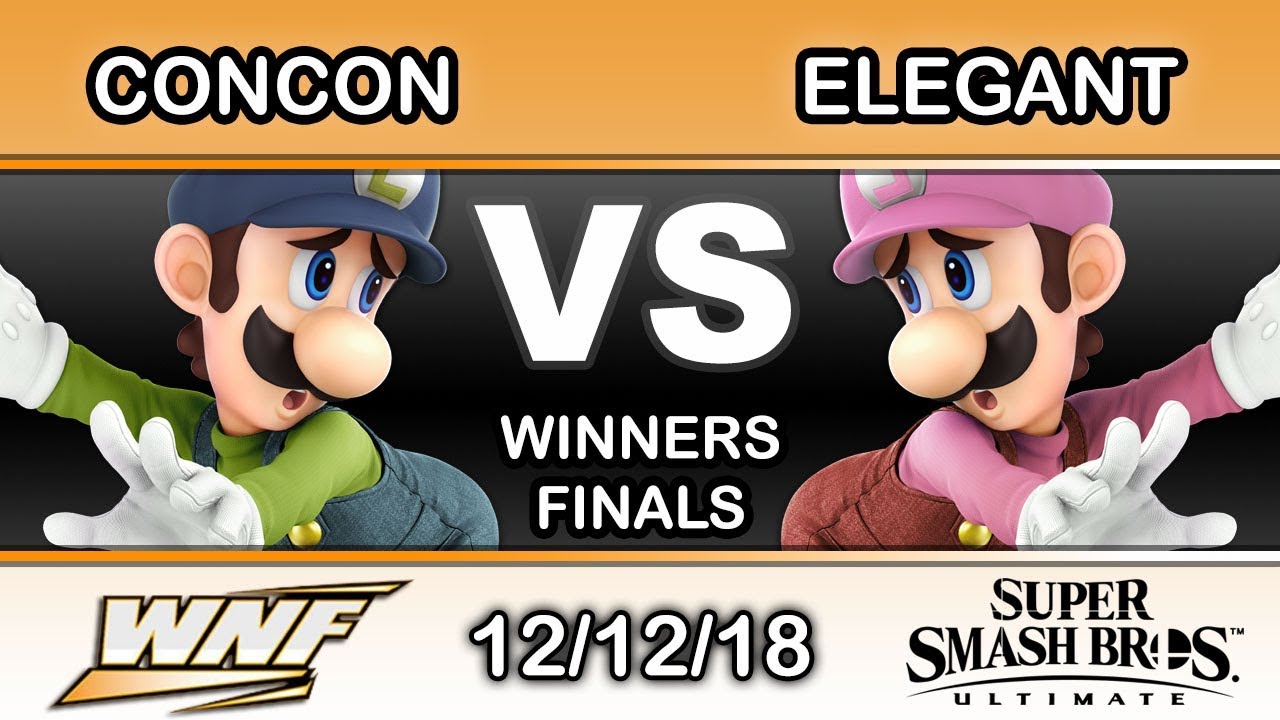 WNF 4.5 - SS | MrConCon (Luigi) Vs. Elegant (Luigi) Winners Finals - Smash Ultimate