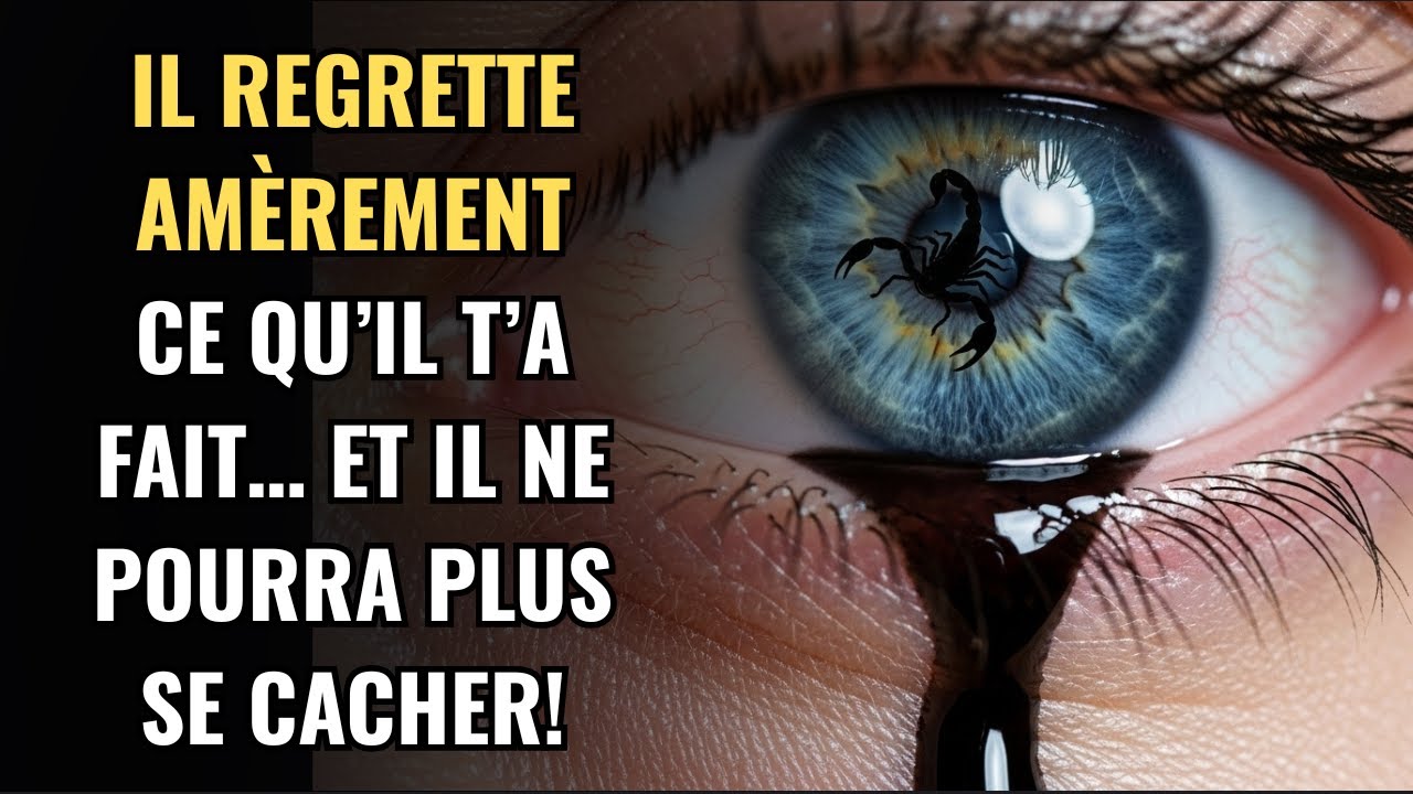 Scorpion ♏ Quelqu'un a HONTE de ce qu'il t'a fait...