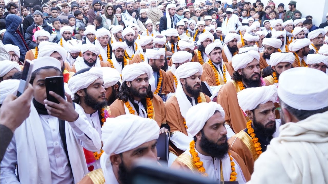 دستار فضیلت ♤ ښکلئ نعت|| ښکلی ښکلی ښکلی ګلونه ټوکیدلی رادرومی راروان دی ګلان دی فاضلان || 13.1.2025