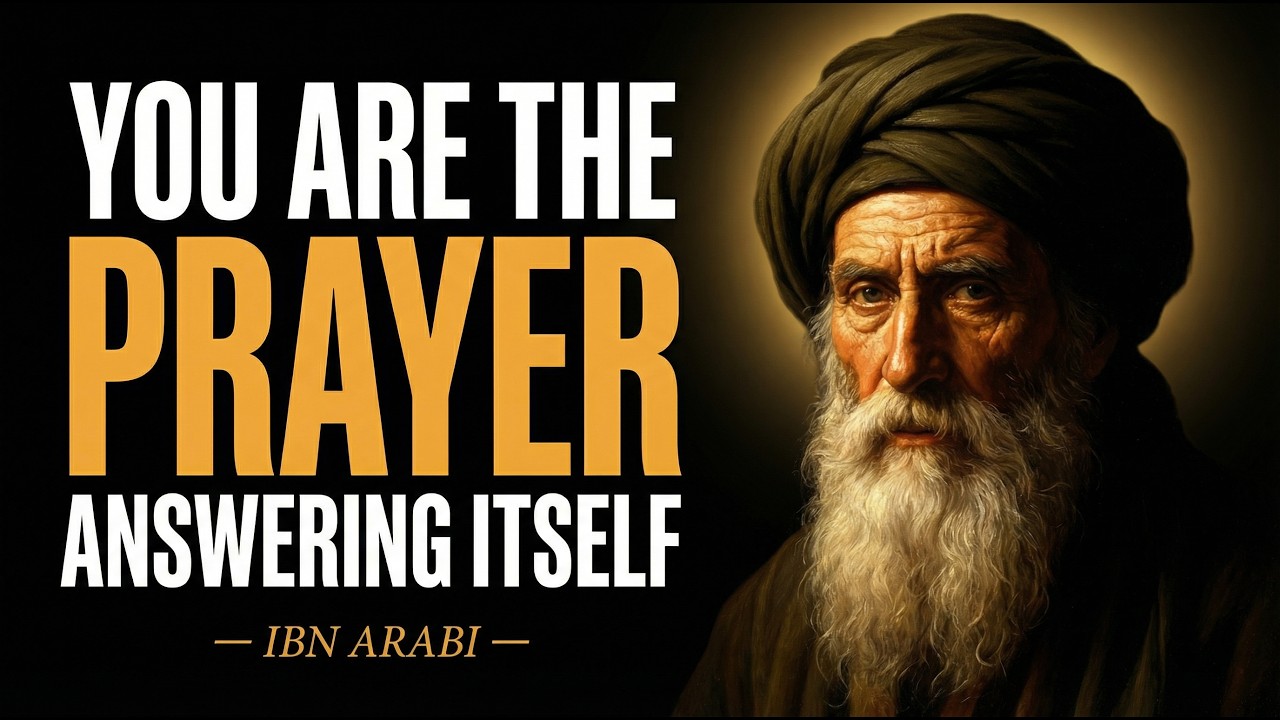 You Are the Prayer Answering Itself – Ibn Arabi’s Living Truth