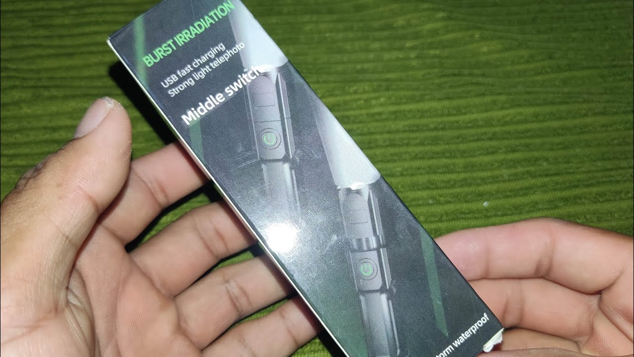 UNBOXING AND REVIEW BURST IRRADIATION FLASH LIGHT