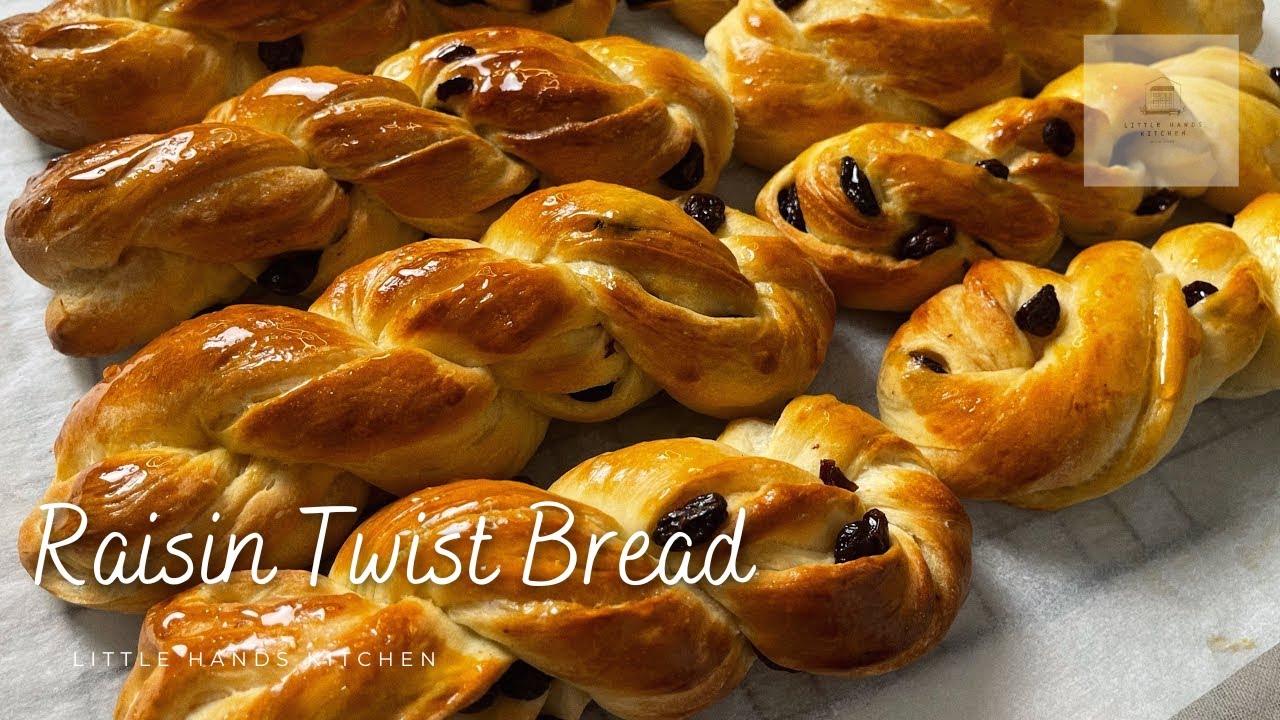 How to Make Famous Hong Kong style Raisin Twist Bread ｜Easy Home Baking Recipe