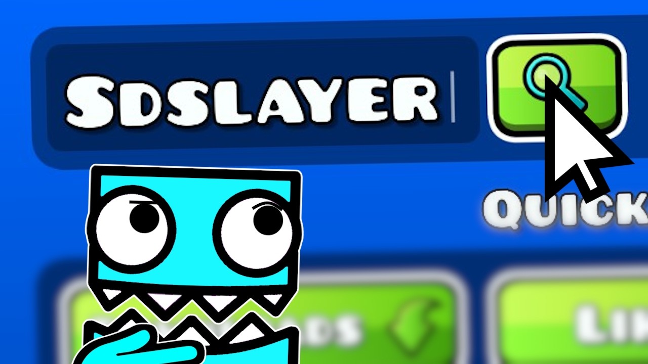 Я искал СВОЕ СОБСТВЕННОЕ ИМЯ в Geometry Dash...