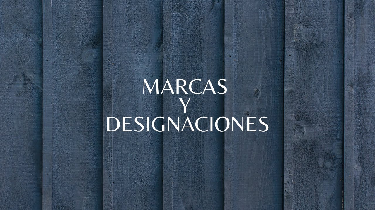 MARCAS Y DESIGNACIONES | HAROLDO GAVERNET