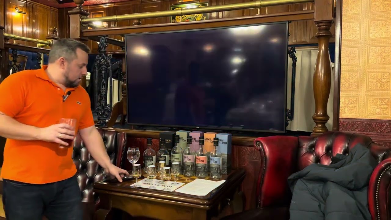 Дегустация виски Meikle Toir от Билли Уокера (Glenallachie distillery)