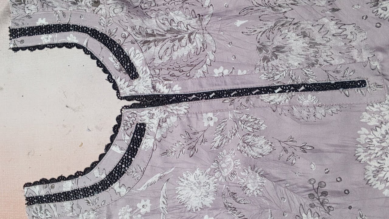 Best Joint Lace Neck Design | Easy And Stylish Ideas For Ladies #NeckDesign 