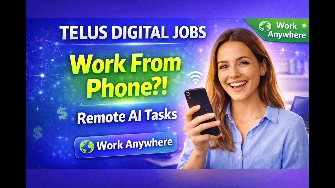 &ldquo;Discover Legit Remote Jobs with Telus Digital!&rdquo;  #workfromhome #telusinternational