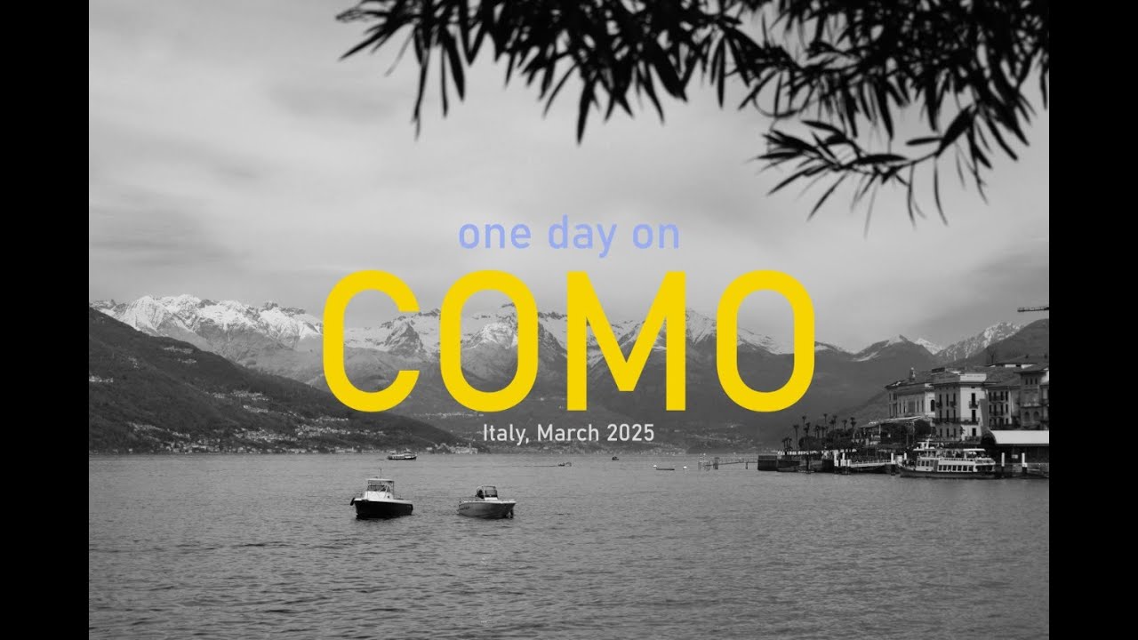 One day Como lake trip. Must see on Como, Italy