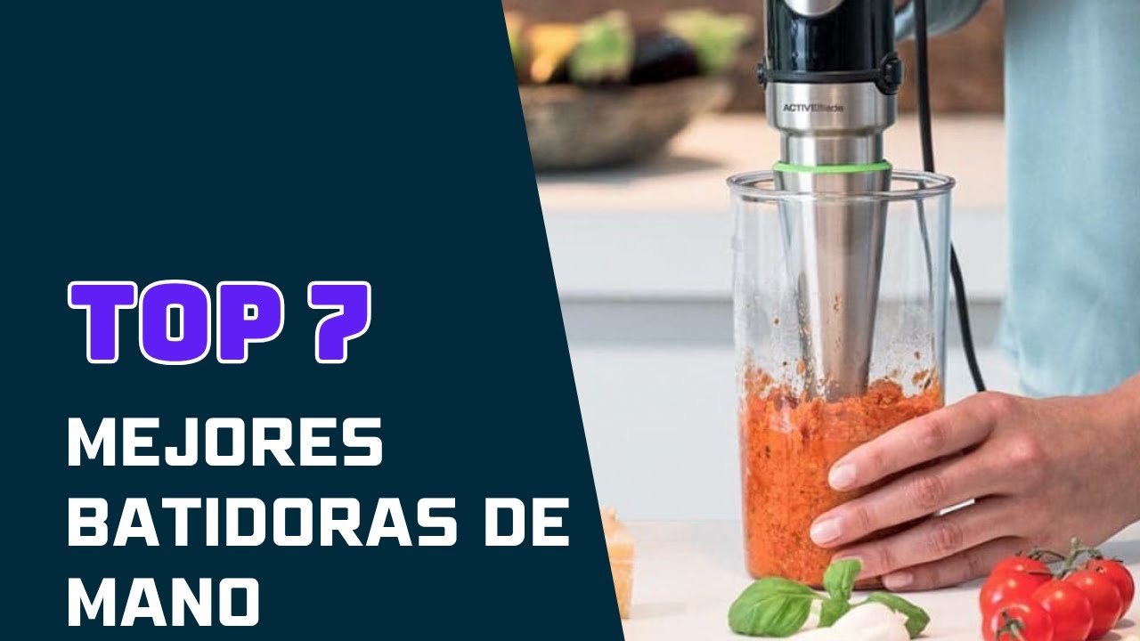 7 mejores batidoras de mano
