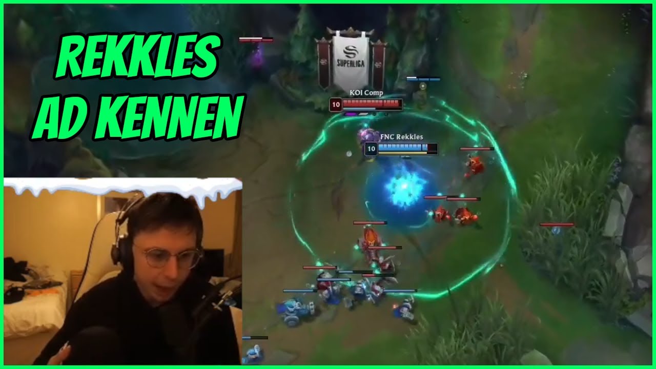 Caedrel Reacts To REKKLES Solo Bolo With AD KENNEN