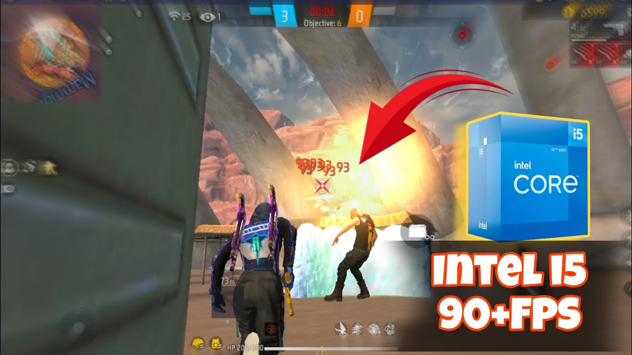 Intel I5 12400F+GTX 1650  Free Fire 🔥Test | 16GB RAM | 90 to 120 FPS 🤯 |