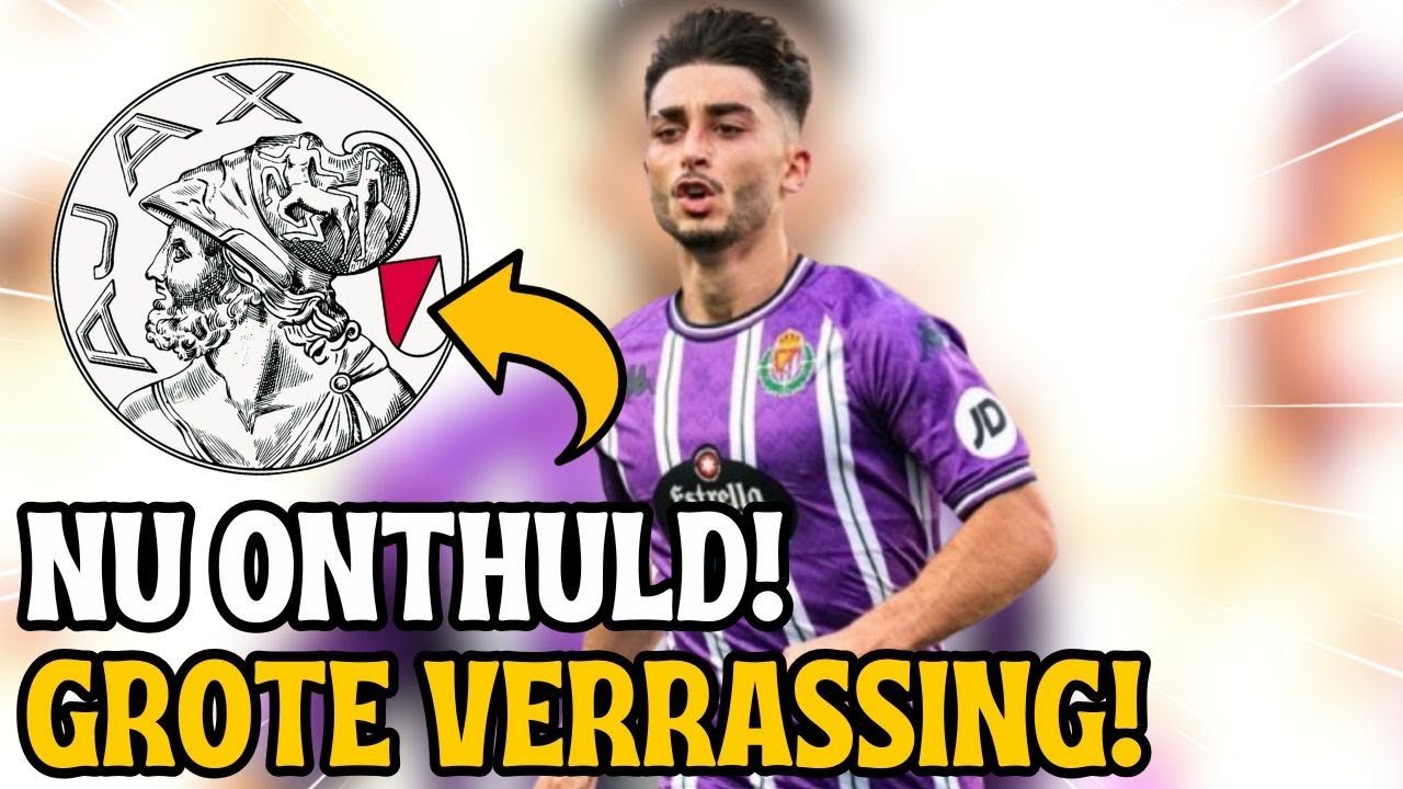 HET IS EEN BOM! HET IS ZOJUIST BEVESTIGD! KIJK WAT HIJ ZEI! DE FANS WAREN VERRAST! AJAX NIEUWS