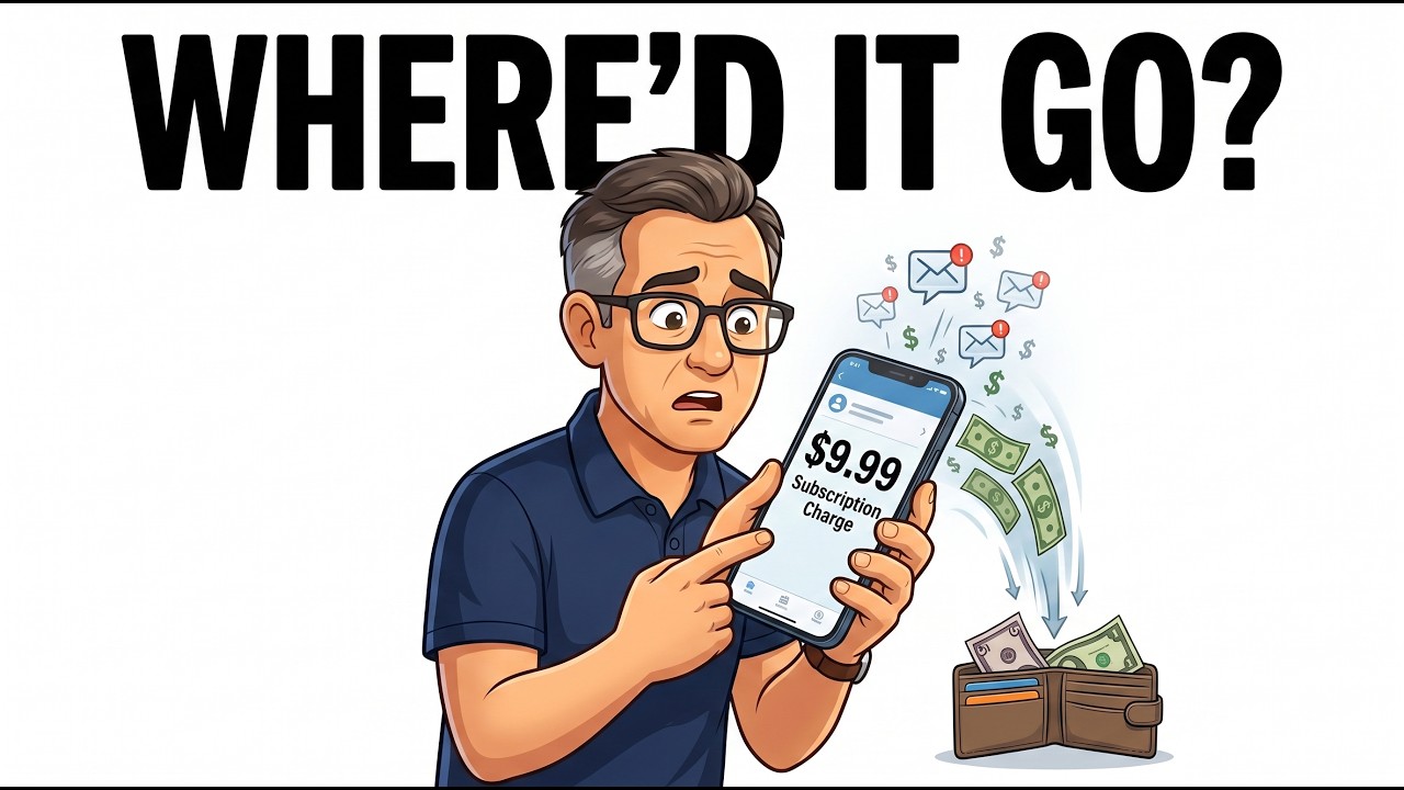 Why You're Broke: The Subscription Trap Exposed