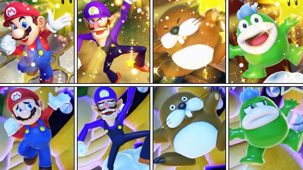 Super Mario Party Jamboree - All Star & Z-Star Animations
