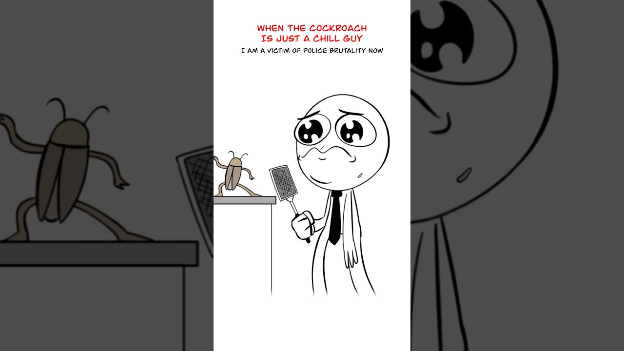 He&rsquo;s Just A Chill Guy 😢 (Animation Meme) #shorts