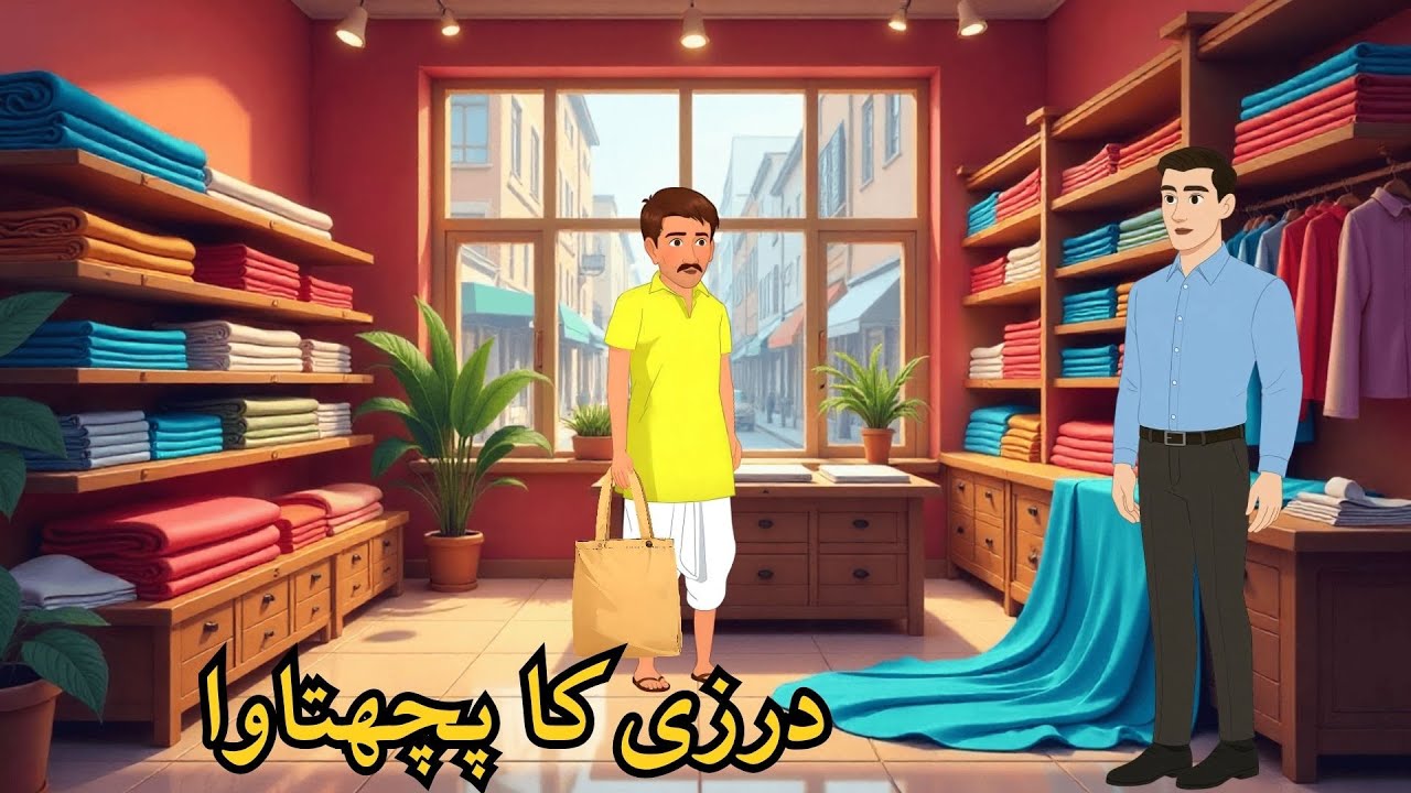 درزی کا پچھتاوا |  Urdu Stories |  اردو کہانیاں | Urdu Kahaniya | Stories in Urdu
