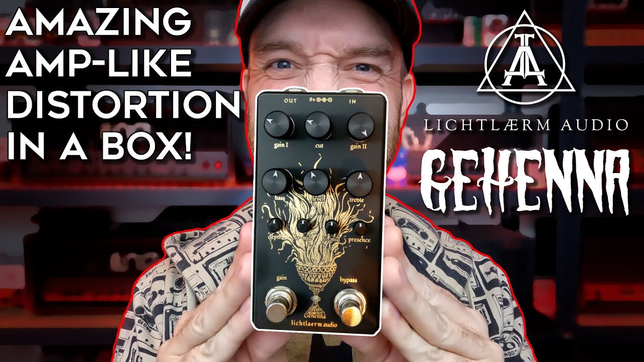 The BEST Distortion Pedal I EVER Tried?! (Lichtlaerm Audio Gehenna)