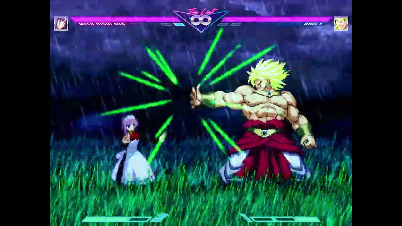 [SennouRoom's Mugen] Mech Hisui 404 (Updated) vs Broly