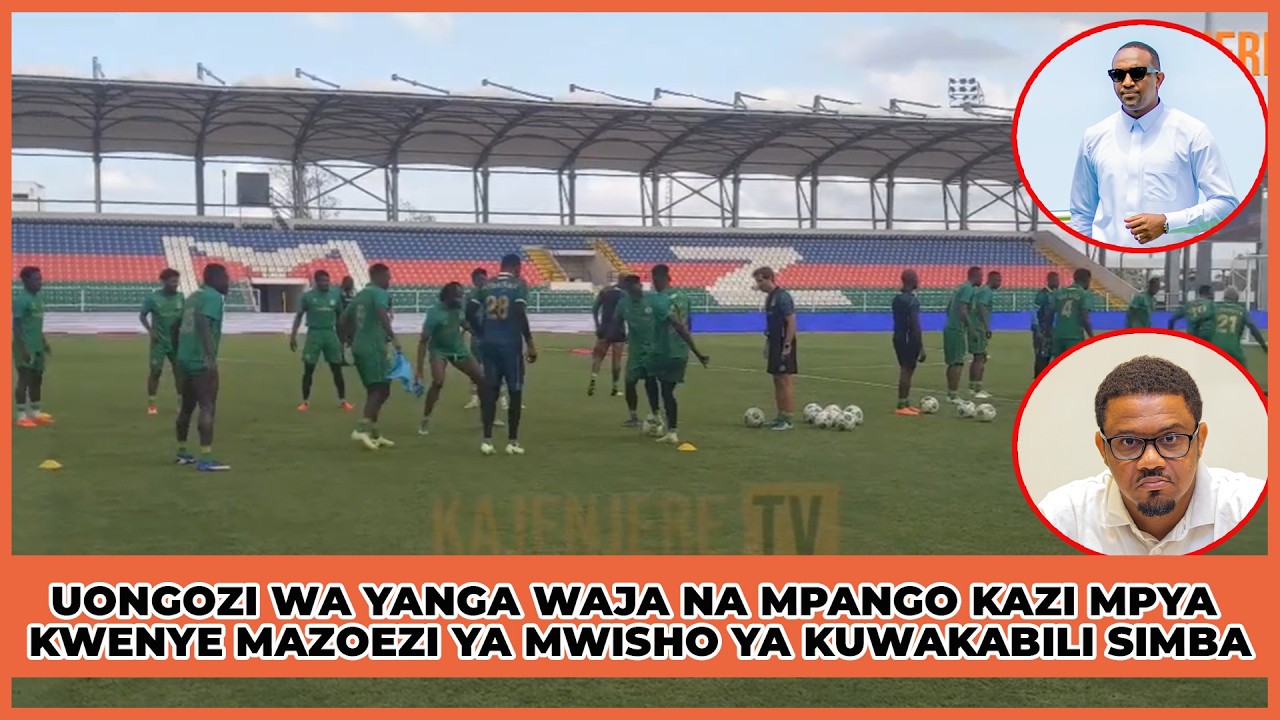 🔴live:UONGOZI WA YANGA WAJA NA MPANGO KAZI MPYA KWENYE MAZOEZI YA MWISHO YA KUWAKABILI SIMBA