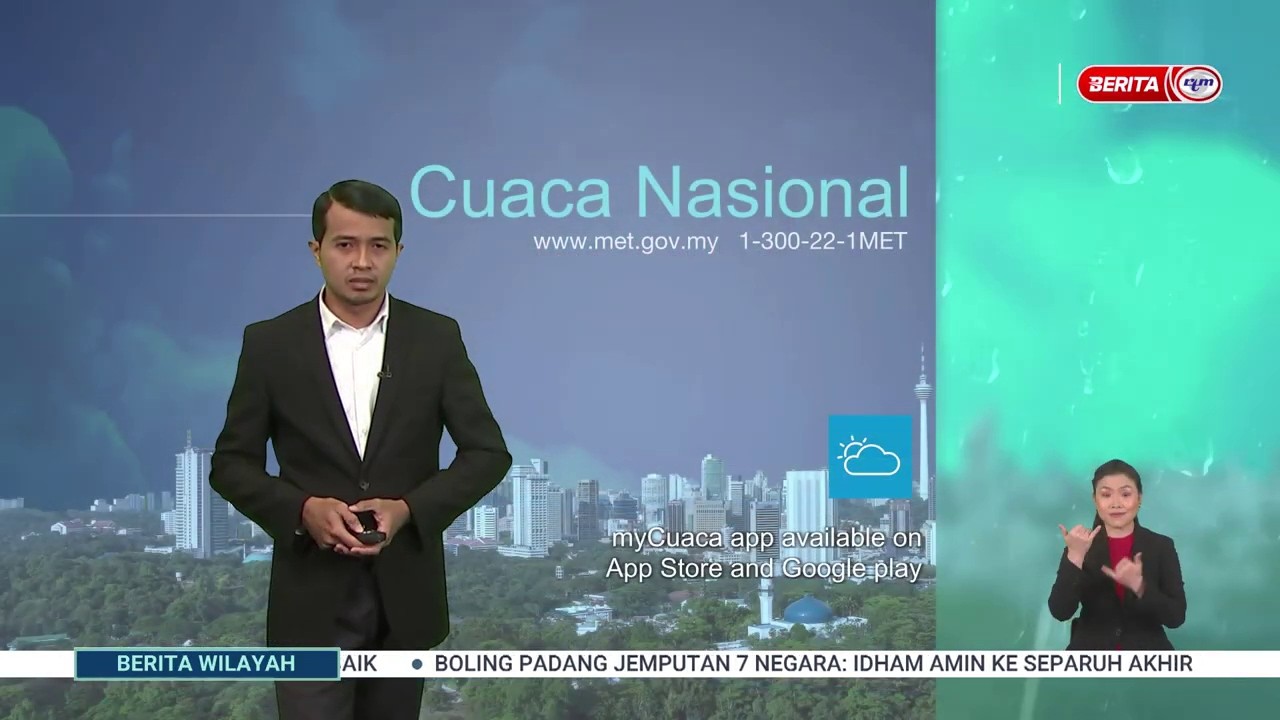 18 FEB 2026 - BERITA WILAYAH - MET MALAYSIA: LAPORAN CUACA