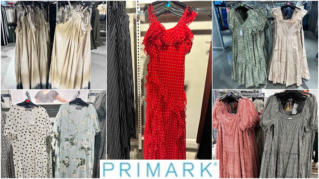 Primark women’s dresses new collection / August 2024