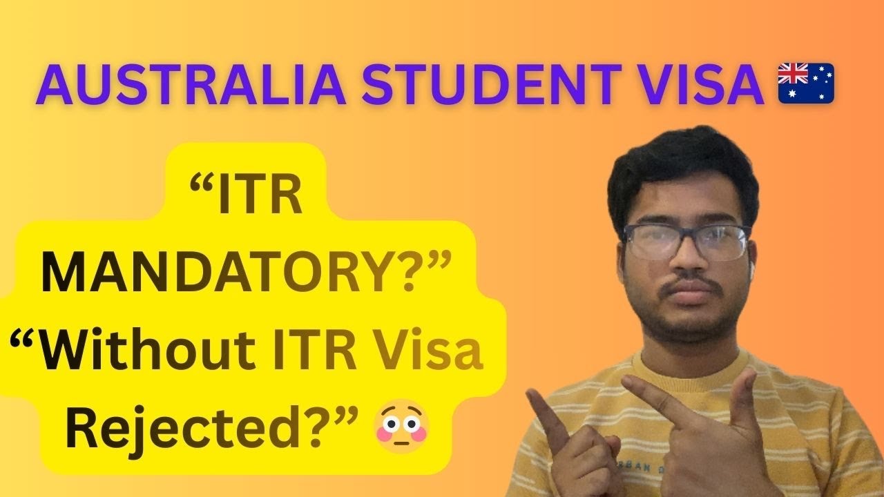 ITR Mandatory for Australia Masters? 😱 Full  Process Explained | Indian Students Guide 2026