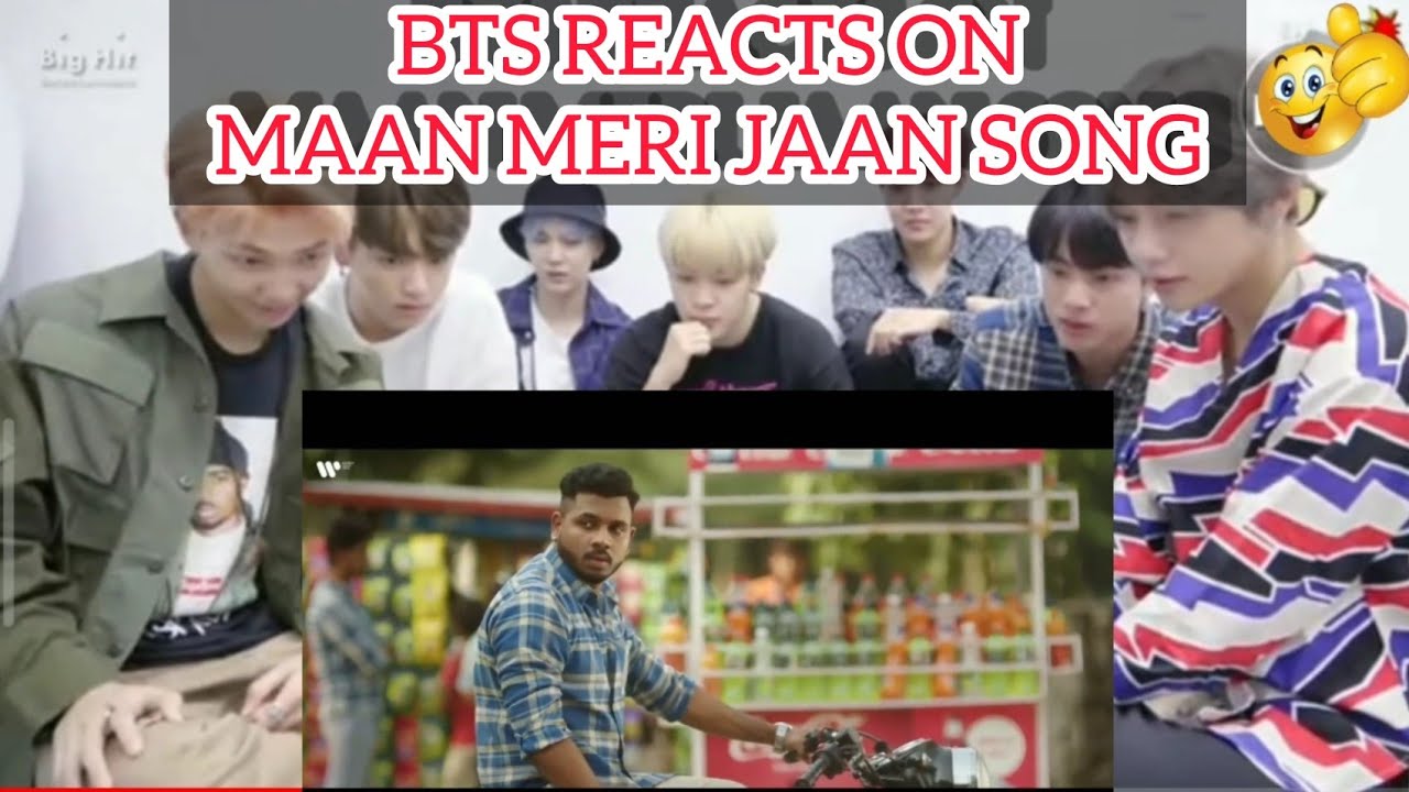 BTS REACTS ON TU MAAN MERI JAAN|BTS REACTION.