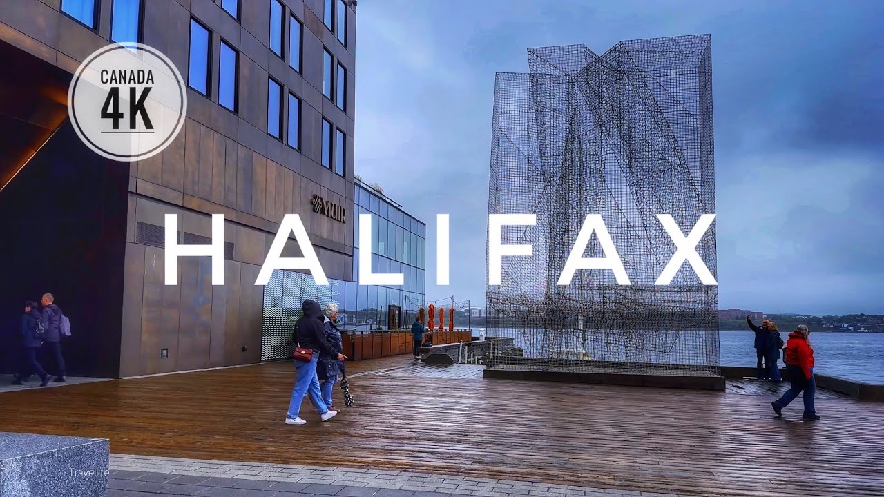 Drizzling in Halifax Downtown Canada 🇨🇦 | 4K Walking Tour | September 2024 Update