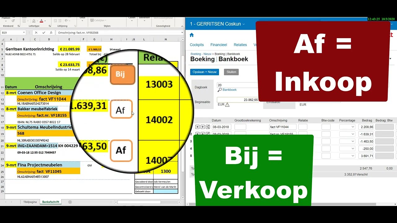 EXACT ONLINE - Bankboek Inboeken