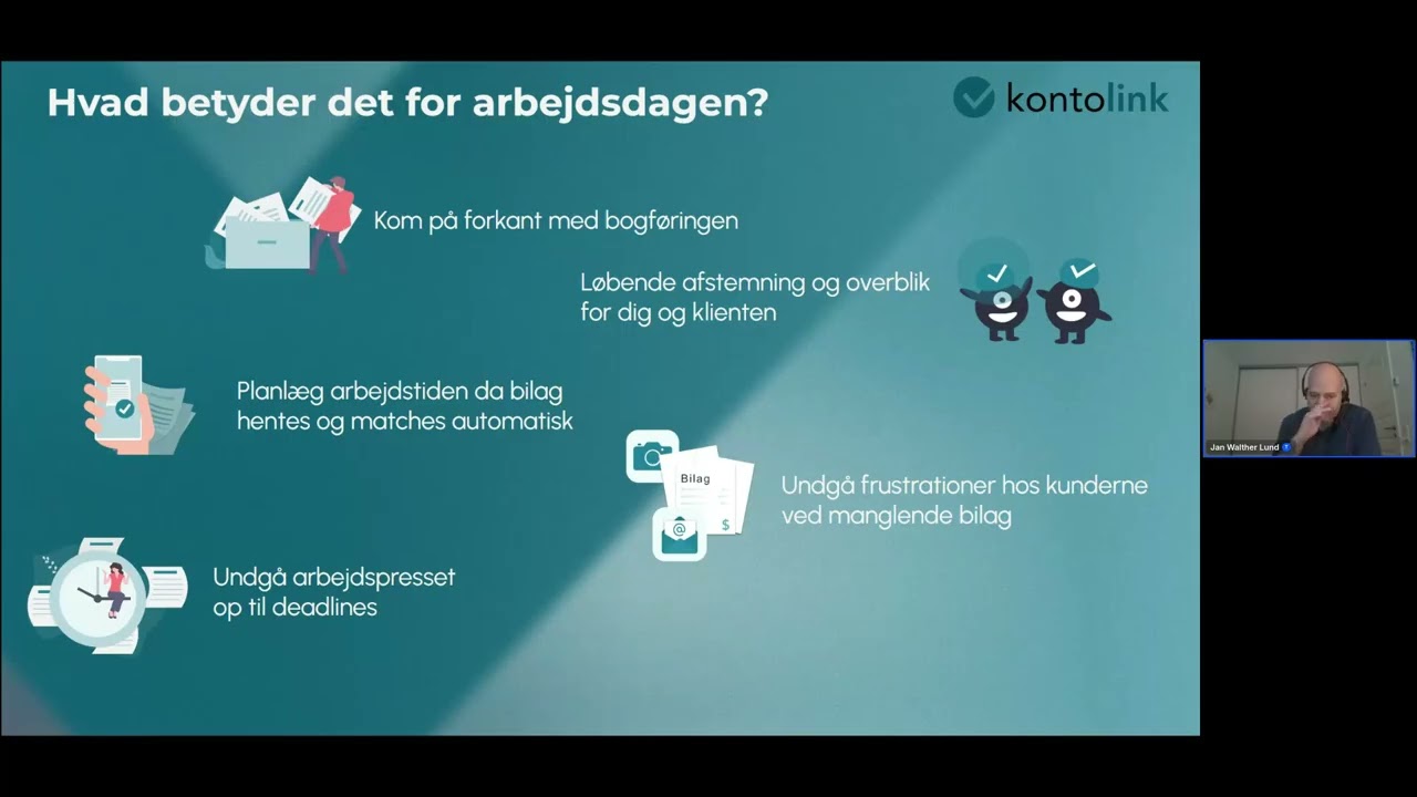 Kontolink Webinar - Introduktion til Kontolink (7 januar 2026)