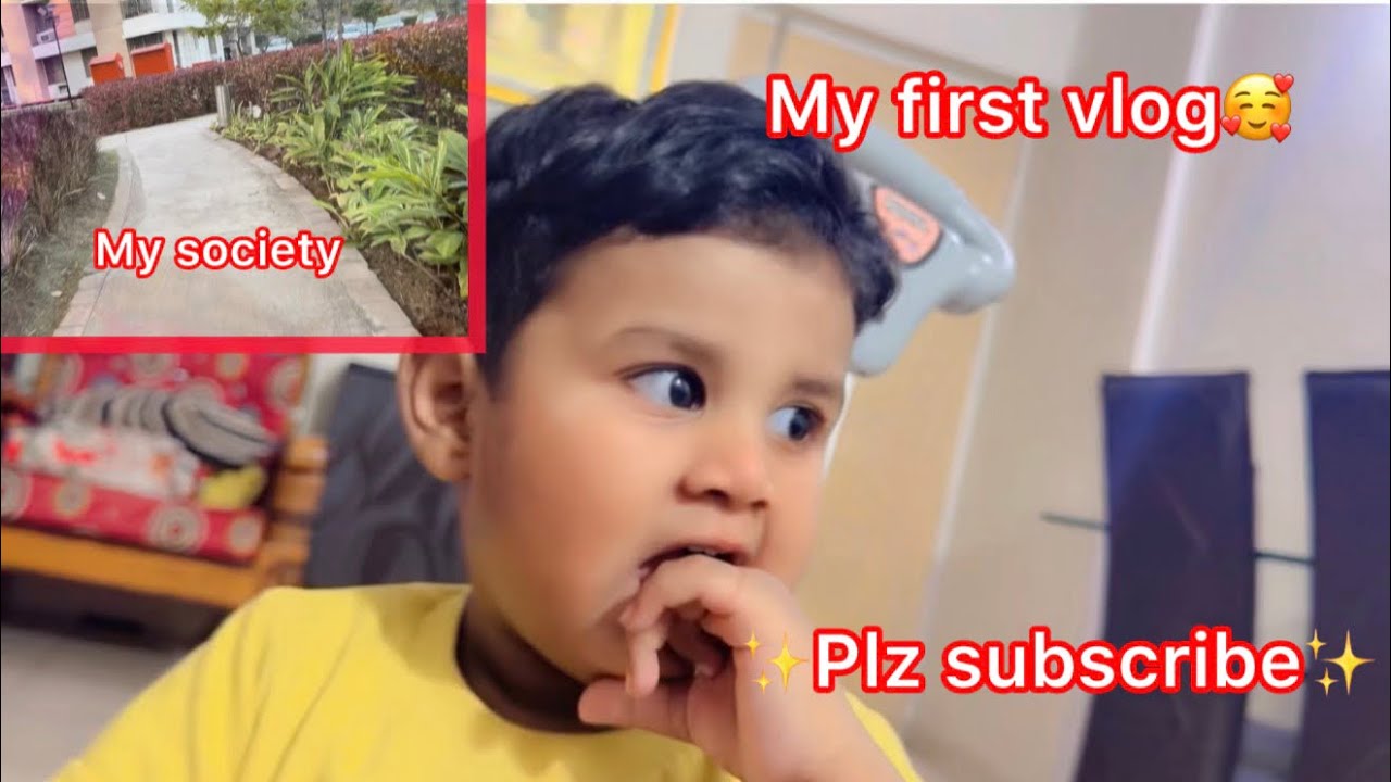 My first vlog || My first vlog on YouTube ☺️✨|| my cute ammu vlogs 