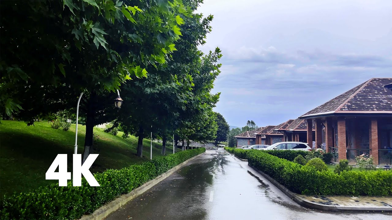 ASMR walking tour / Azerbaijan, Shaki, Markhal / August 2024