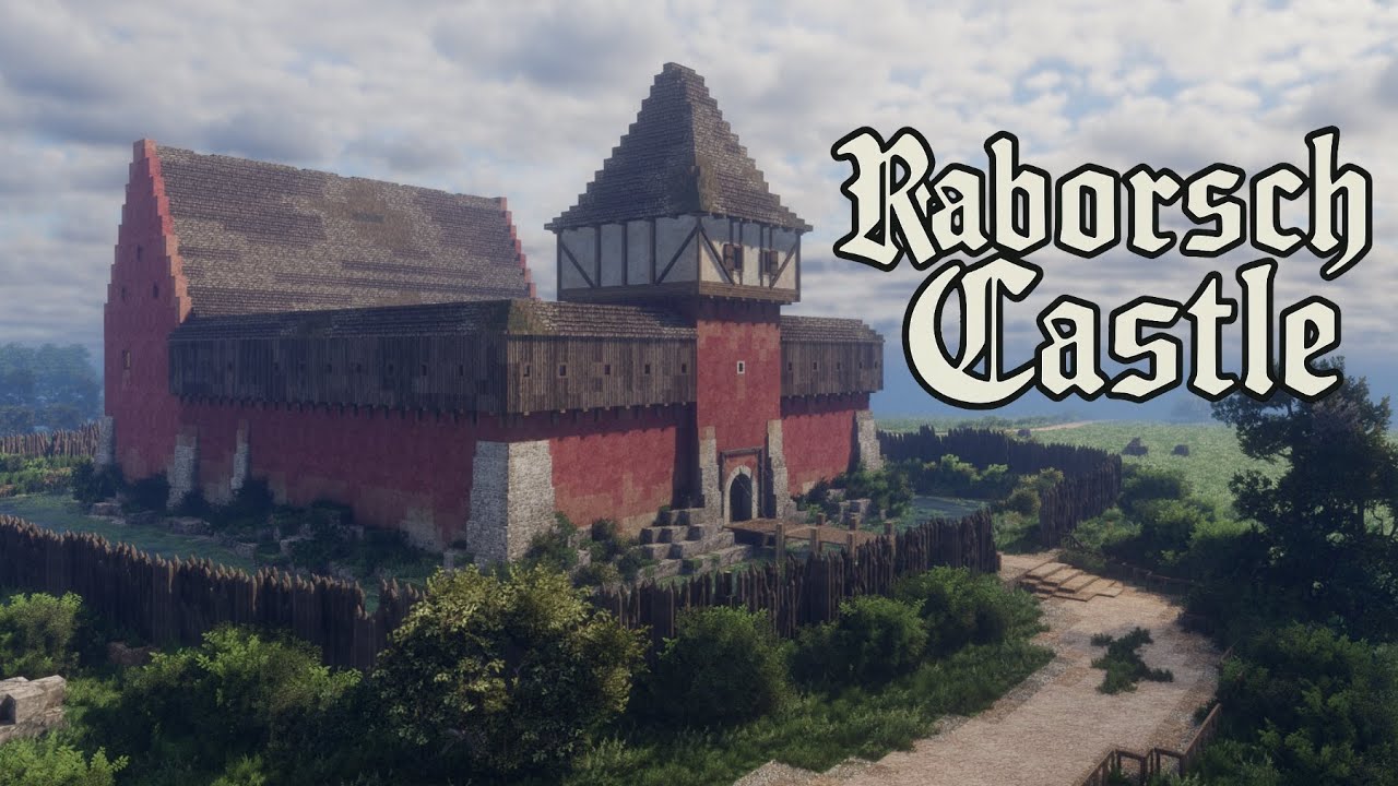 Восстановление замка Раборш из KCD2 в Minecraft – шедевр средневекового кинематографа