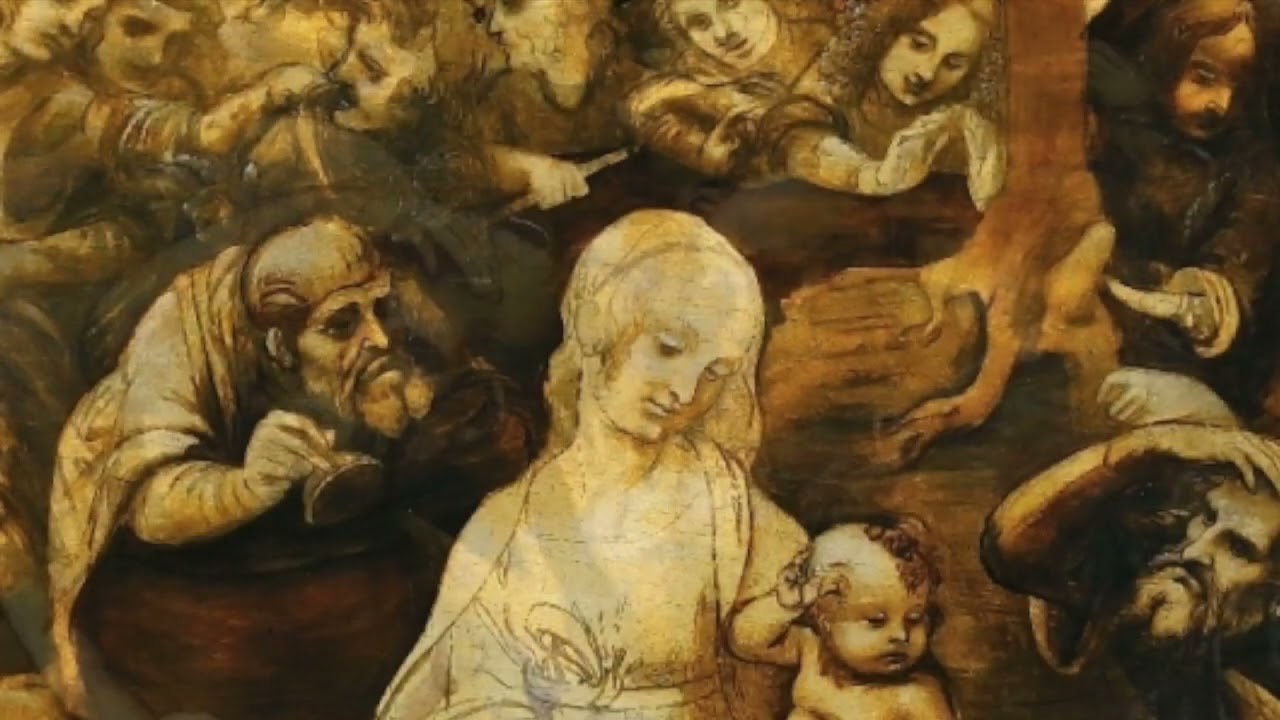 L&rsquo;Adorazione dei Magi di Leonardo da Vinci