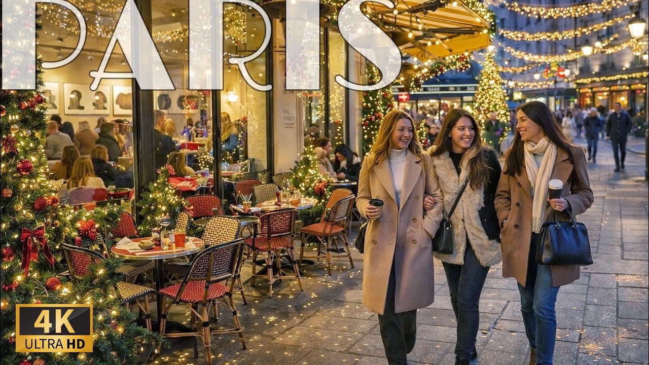 [🇫🇷Paris France 4K 120FPS Walking Tour] Winter Walk in Paris(Le Marais) 29/DECEMBER/2025