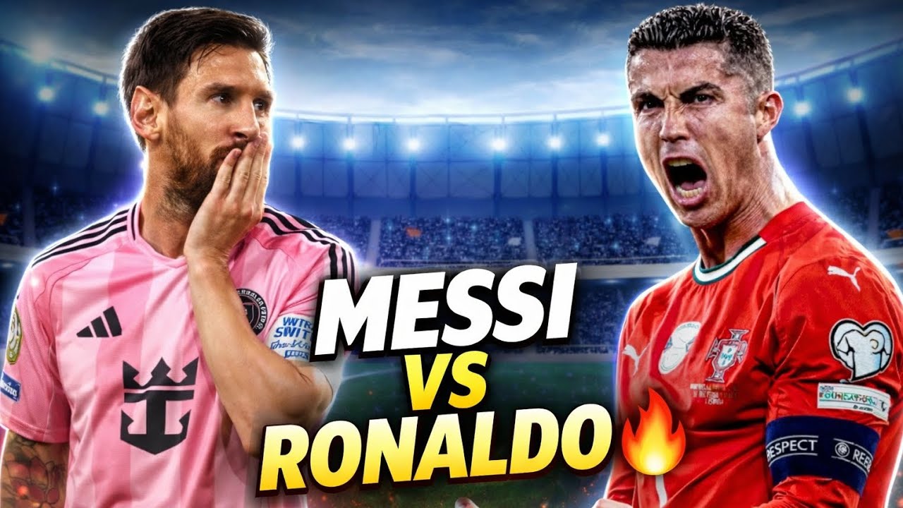 Messi vs Ronaldo 🐐The Greatest Rivalry Ever! 