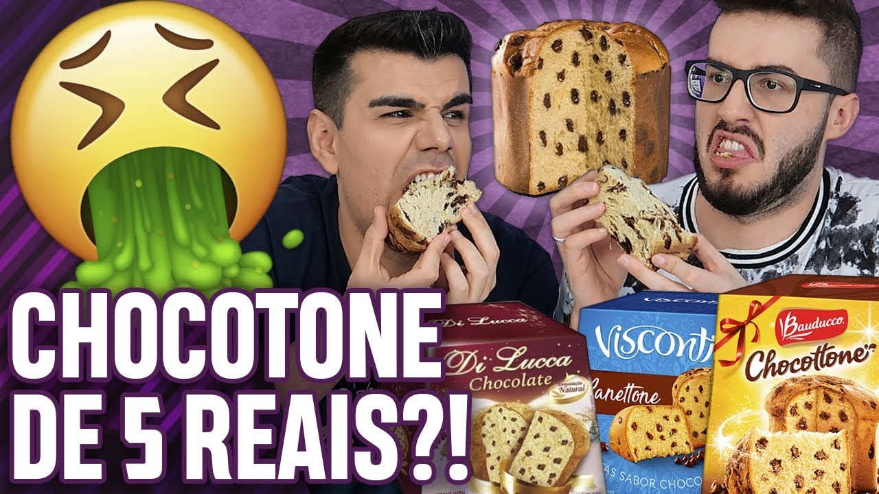 PROVANDO PANETONE E CHOCOTONE BARATINHO! (BAUDUCCO, VISCONTI, DI LUCCA, VICENZA..) | Virou Festa