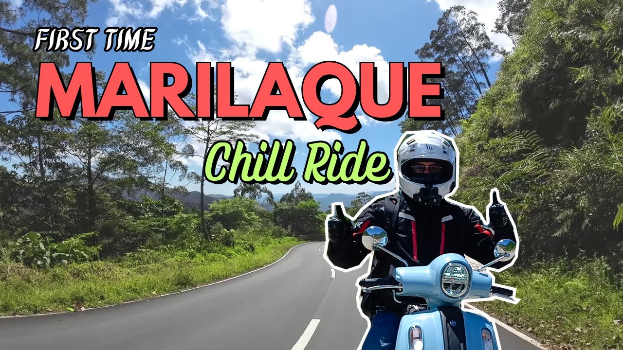 First Time ko sa MARILAQUE Highway | Solo Ride | Fazzio 125