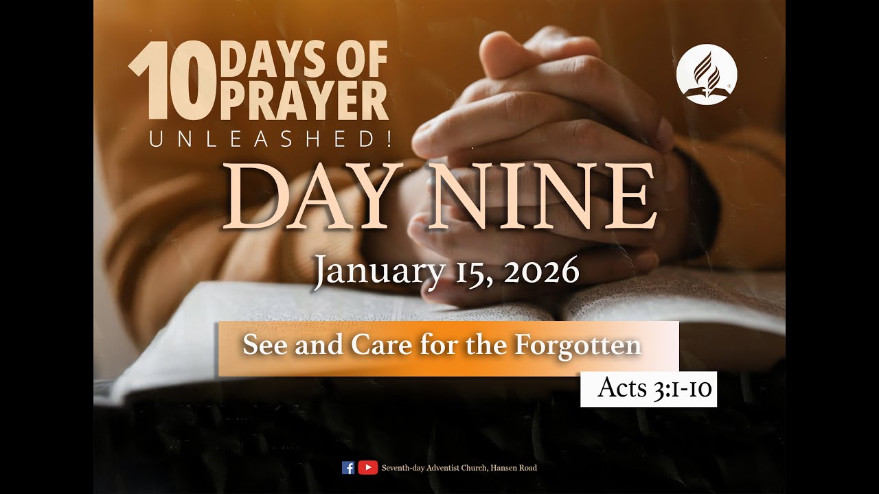 DAY 9 || TEN DAYS OF PRAYER 2026 || JANUARY 15, 2026