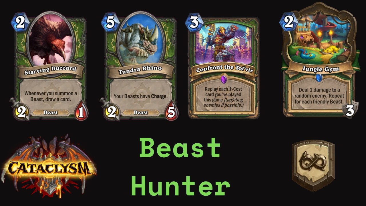 Beast Hunter, Fine And Fun Deck! (Hearthstone Wild)