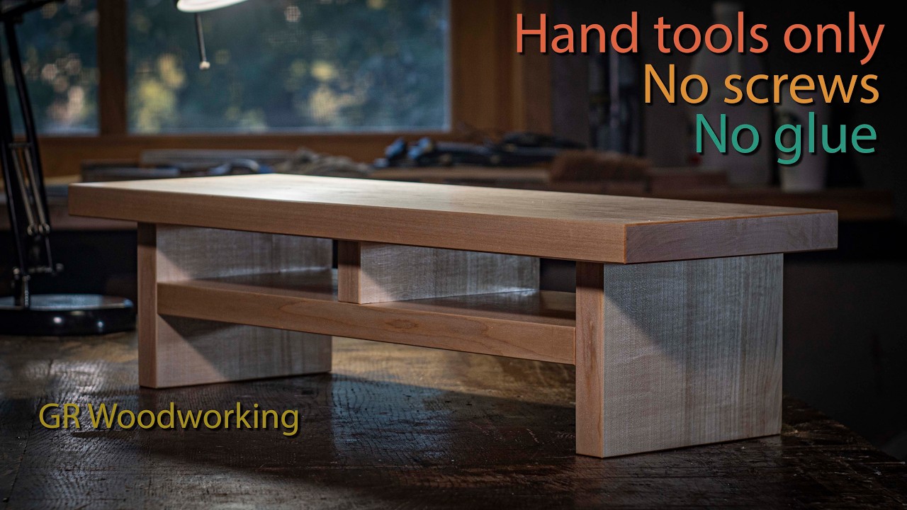 No Glue, No Screws, No Sandpaper... Only Hand Tools.