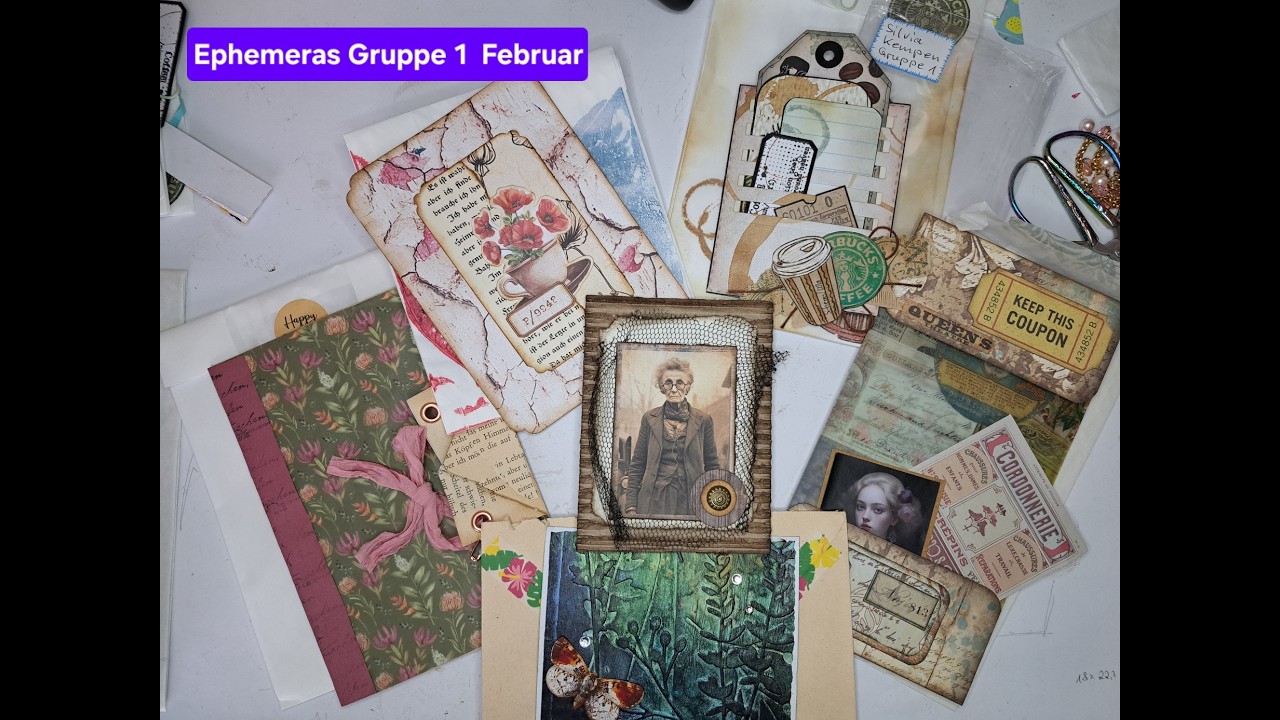 Ephemeratausch Gruppe 1 Februar