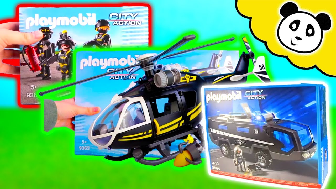 📦⭕️🚔PLAYMOBIL SEK UNBOXINGS! Spezialeinsätze, Polizei-Action & mehr Abenteuer!