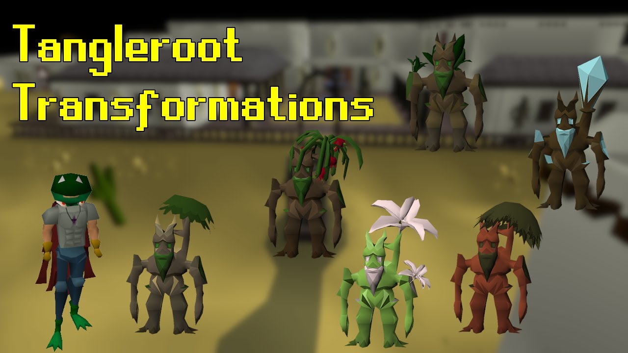 All Tangleroot Transformations [OSRS]
