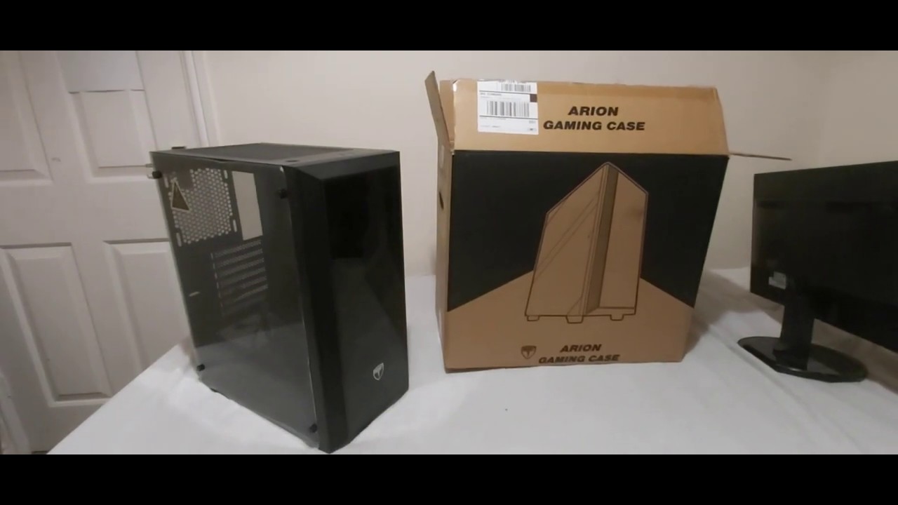 Arion AVP gaming case and acer monitor review
